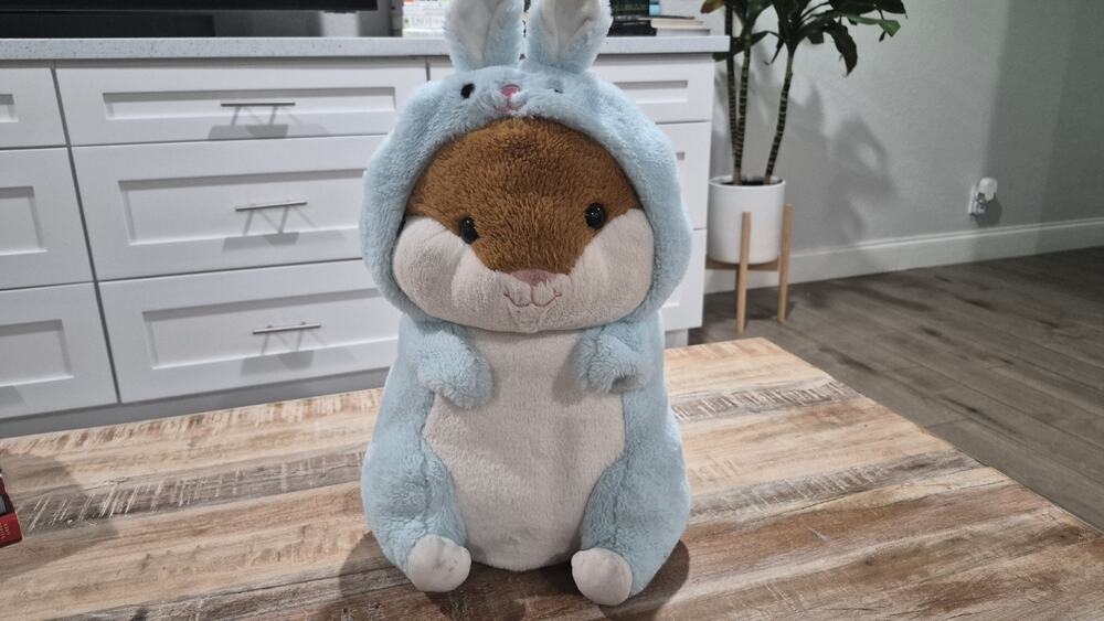 Hamster Easter Bunny Suit Plush 16" Kelly Toy Stuffed Rabbit Costume Soft